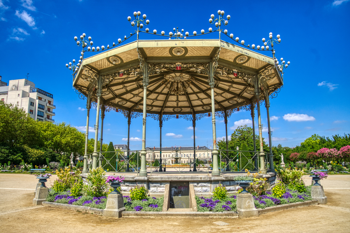 Kiosque Du Jardin Du Mail Angers Structurae