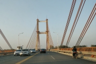 Brücke in Jinan über den Gelben Fluß
