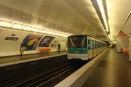 Courcelles Metro Station