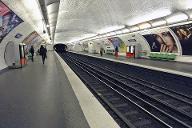 Monceau Metro Station