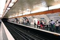Metrobahnhof Belleville