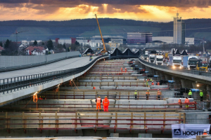 Neckar valley bridge is moved much more cheaply