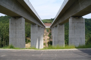 Multi-span continuous girder bridges