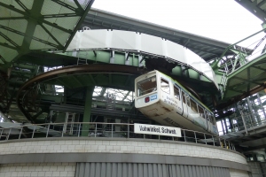 Suspended monorail depots