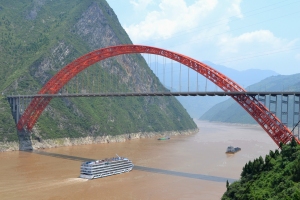Concrete-filled steel tube (CFST) bridges