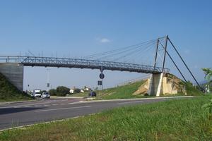 Single-span single-pylon cable-stayed bridges