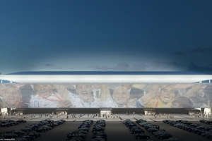 72.000 Quadratmeter extrahelles AGC-Glas für die Arena Corinthians