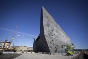V&A Museum in Dundee: schottische Felsküste als Betonfassade