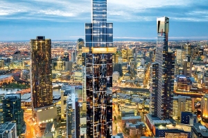Außergewöhnliche Architektur: Australia 108 in Melbourne