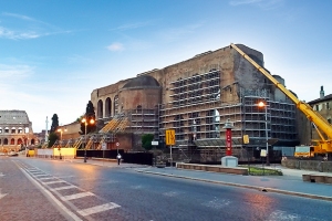 Stabilisierung der Maxentius-Basilika auf dem Forum Romanum