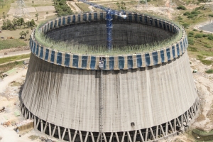 India: High-performance cooling tower formed at the double