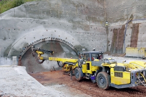 Construction of Hirschhagen Tunnel, Germany’s second longest motorway tunnel