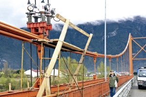 Presidente Ibáñez-Brücke: Chiles längste Hängebrücke