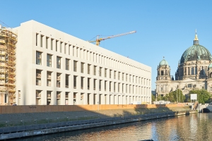Fassadengestaltung des Humboldt-Forums im Berliner Schloss