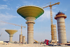 Kuwaits heimliche Wahrzeichen sind Wassertürme