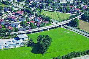 Instandsetzung der Brücke über die Bahnlinie Rosenheim–Salzburg in Bernau