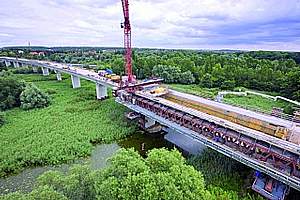 Saale-Elster-Talbrücke: Brückenbau im Einklang mit der Natur