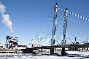Crusell cable-stayed bridge - BIM changed approach