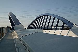 Railroad Bridge across the A 4 Motorway
