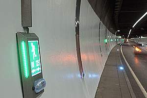 Helle Tunnelwände – Sicherheit und ansprechende Optik