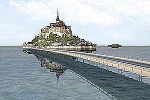 Nahtlose Rohre für den Mont-Saint-Michel