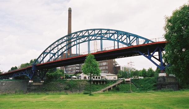 Brücke über den Eisenbahnhafen, Duisburg