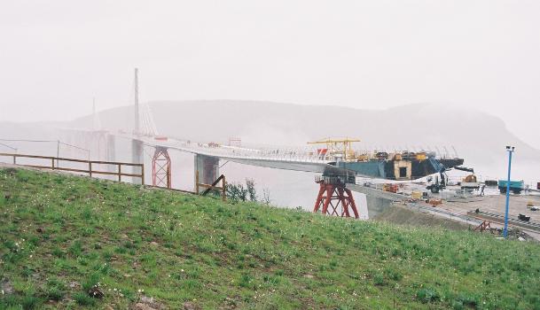 Millau ViaductView of the superstructure from the northern abutment