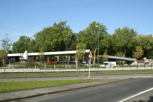 Fuß- und Radwegbrücke über die Ardeystrasse in Dortmund