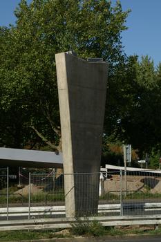 Fuß- und Radwegbrücke über die Ardeystrasse in Dortmund