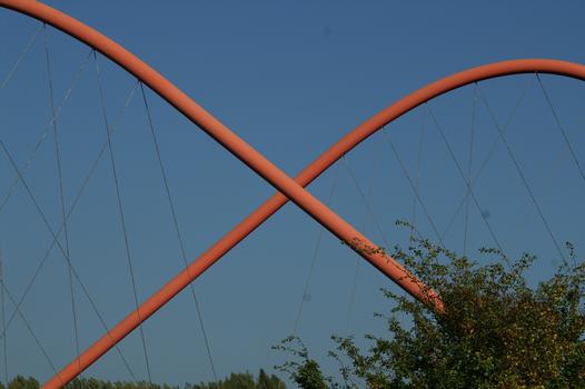 Geh- und Radwegbrücke im Nordsternpark, Gelsenkirchen