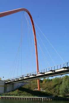 Pedestrian and Cycle Bridge, Nordsternpark, Gelsenkirchen