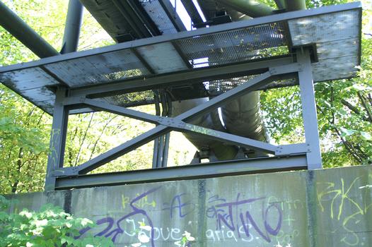Rohrbrücke, Nordsternpark, Gelsenkirchen