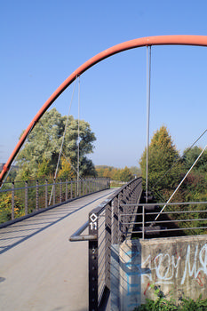Fußgängerbrücke, Nordsternpark, Gelsenkirchen