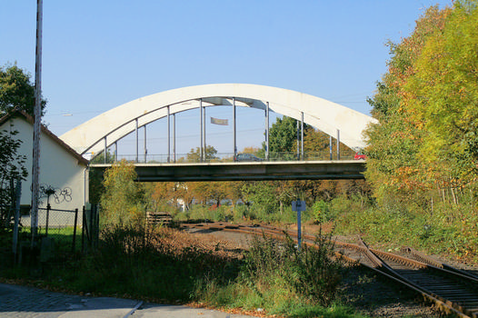 Brücke L 924 über den Bahnhof Herbede in Witten 