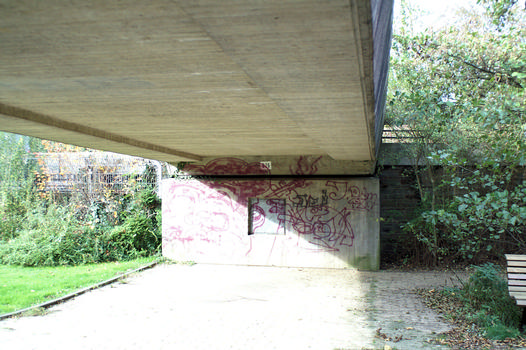 Angerbad Footbridge, Ratingen