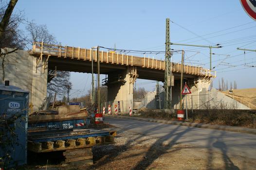 Brücke im Zuge der K 19 (Breitscheider Weg) in Ratingen-Lintorf