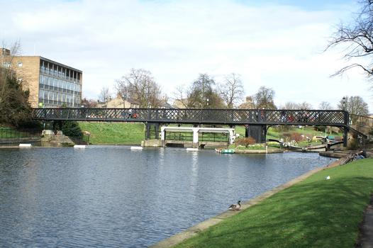 Jesus Lock Footbridge, Cambridge