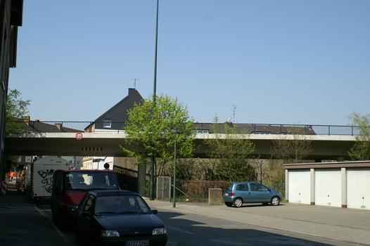 Werstener Feld Bridge, Düsseldorf