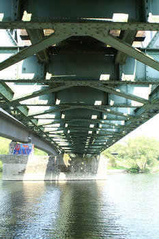 Pont ferroviaire et passerelle, Bochum-Dahlhausen