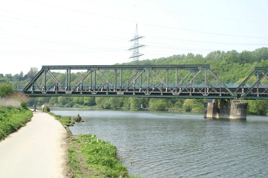 Eisenbahn- und Fußgängerbrücke, Bochum-Dahlhausen