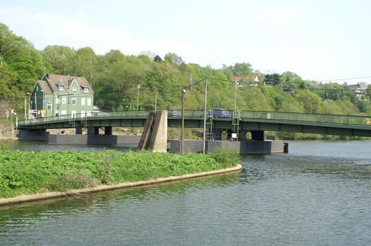 Pontoon bridge at Bochum-Dahlhausen