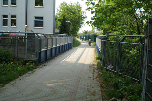 Erzbahnbrücke über die Darpestrasse, Bochum-Hamme