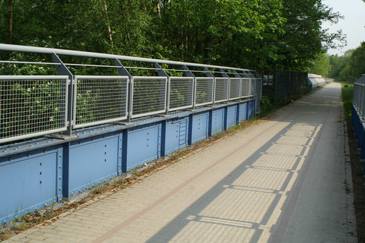 Erzbahn Bridge across Darpestrasse, Bochum-Hamme