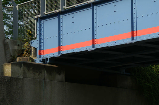 Erzbahnbrücke über die Darpestrasse, Bochum-Hamme