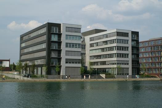 Immeuble de bureaux, Innenhafen, Duisburg