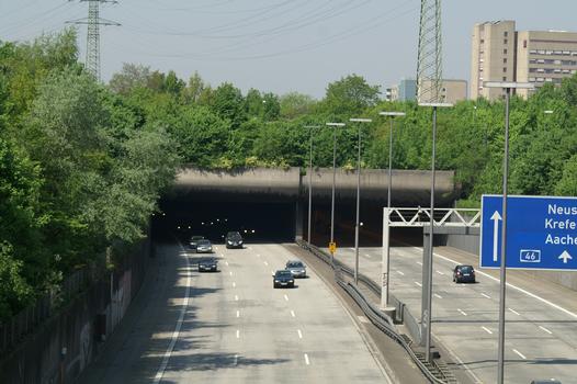 Tunnel de l'Université, Düsseldorf-Wersten
