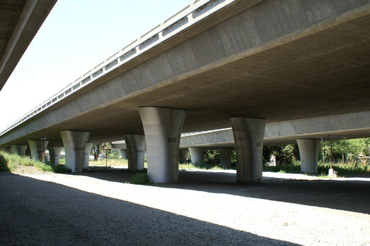 Guadalupebrücke I-280, San Jose, Kalifornien