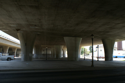 Guadalupebrücke I-280, San Jose, Kalifornien 