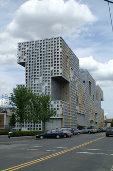 MIT - Simmons Hall, Cambridge, Massachusetts