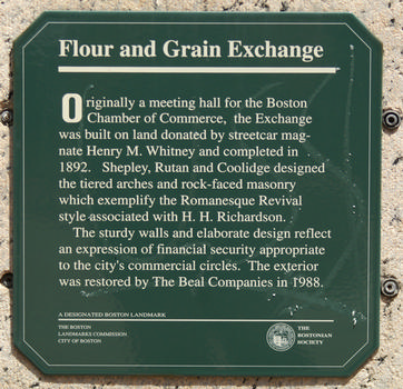Flour and Grain Exchange, Boston, Massachusetts